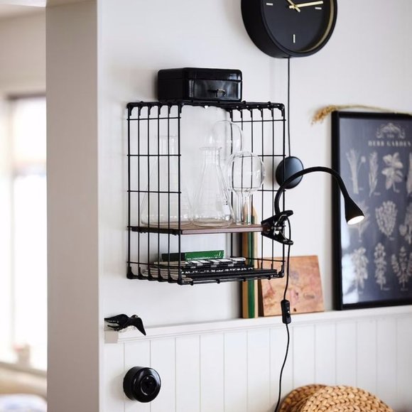 IKEA NÄVLINGE LED wall/clamp spotlight, black - Picture 5 of 5